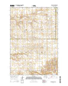 Zeeland NW 2015 topographic map thumbnail