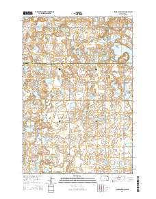 Stangland Slough 2015 topographic map preview