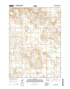 Dog Ear Lake 2015 topographic map thumbnail