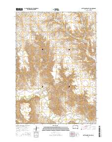 Rattlesnake Lake NE 2015 topographic map thumbnail