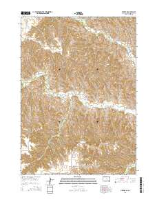 Herrick NE 2015 topographic map thumbnail