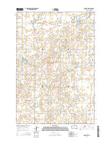 Hosmer NE 2015 topographic map thumbnail