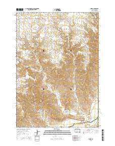 Howes 2015 topographic map thumbnail