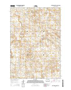 Cottonwood Creek SE 2015 topographic map thumbnail