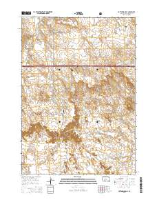 Cottonwood SE 2015 topographic map thumbnail