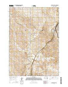 Garretson West 2015 topographic map thumbnail