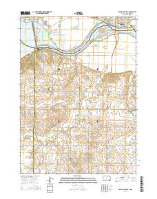 Gavins Point Dam 2015 topographic map thumbnail