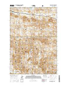 Kid Rich Butte 2015 topographic map thumbnail