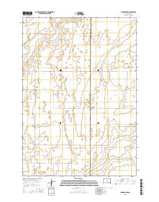 Harrold NW 2015 topographic map thumbnail