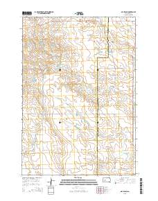 May Ranch 2015 topographic map thumbnail
