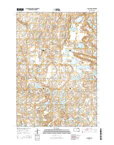 Lynn Lake 2015 topographic map thumbnail