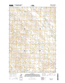 Reed Dam 2015 topographic map thumbnail