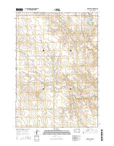 Hayes South 2015 topographic map thumbnail