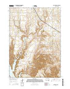 Lake Andes NW 2015 topographic map thumbnail