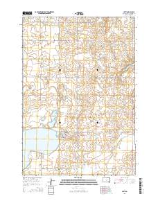 Hayti 2015 topographic map thumbnail