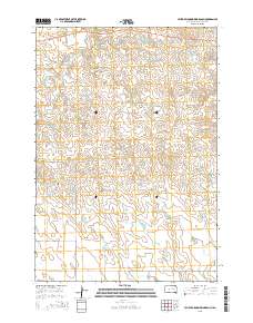 Hilltop Diamond Ring Ranch 2015 topographic map thumbnail