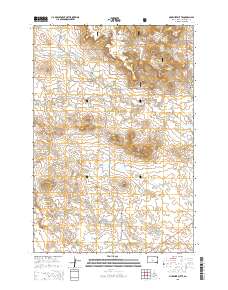 McKenzie Butte 2015 topographic map thumbnail