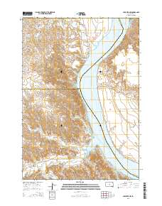 Joe Creek NW 2015 topographic map thumbnail