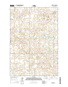 Hosmer NW 2015 topographic map thumbnail