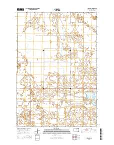 Hecla SE 2015 topographic map thumbnail