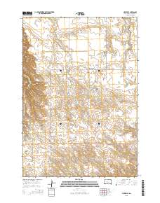 Milesville 2015 topographic map thumbnail