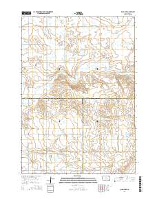 Isham Lake 2015 topographic map thumbnail