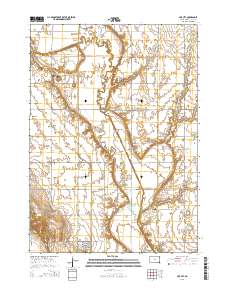 Hub City 2015 topographic map thumbnail