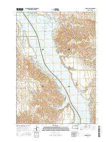Moreau NE 2015 topographic map thumbnail