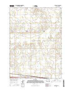 Pukwana SE 2015 topographic map thumbnail
