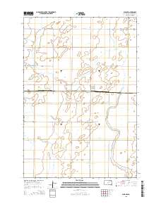Mina NW 2015 topographic map thumbnail