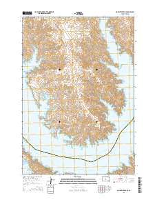 No Heart Creek SE 2015 topographic map thumbnail