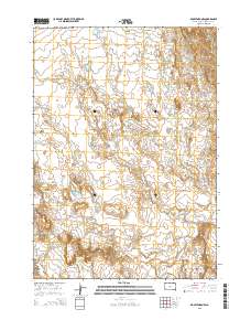 Rockyford NW 2015 topographic map preview