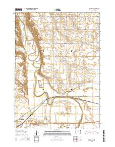 Mission Hill 2015 topographic map thumbnail