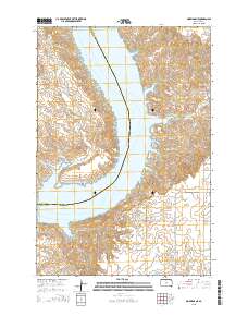 Mobridge NE 2015 topographic map thumbnail