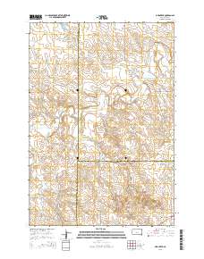 Mud Creek 2015 topographic map thumbnail