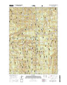 Old Baldy Mountain 2015 topographic map thumbnail