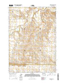 Owanka NW 2015 topographic map thumbnail