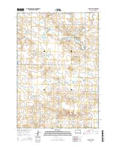 Owen Lake 2015 topographic map thumbnail