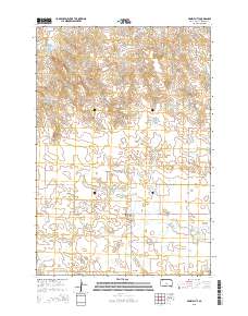 Prairie City 2015 topographic map thumbnail