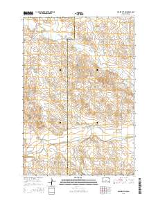 Prairie City NW 2015 topographic map thumbnail
