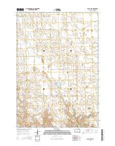 Peach Lake 2015 topographic map thumbnail