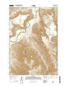 Pedro 2015 topographic map thumbnail