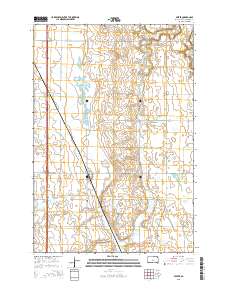 Peever 2015 topographic map thumbnail