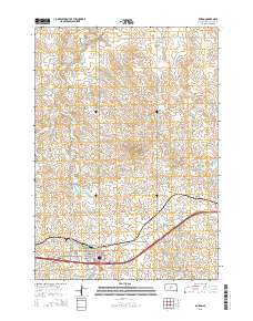Murdo 2015 topographic map thumbnail