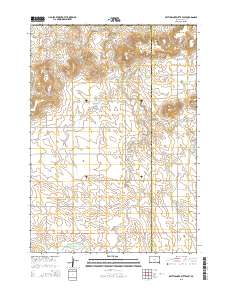 Rattlesnake Butte East 2015 topographic map thumbnail
