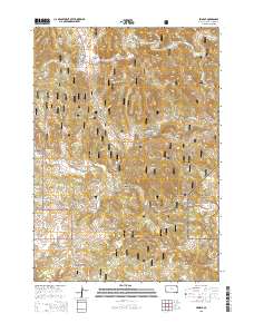 Pringle 2015 topographic map thumbnail