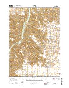 Saint Francis 2015 topographic map thumbnail
