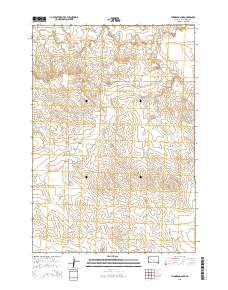 Thompson Lake 2015 topographic map thumbnail