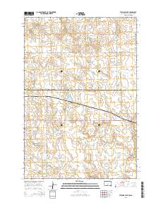 Tatanka Lake 2015 topographic map thumbnail