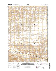 Selby SW 2015 topographic map thumbnail